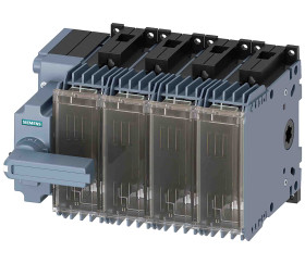 Rozłącznik z bezpiecznikami 4 80A NH00, NH000 SENTRON Siemens 3KF