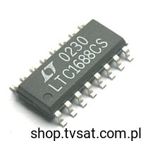 LTC1688CS RS485 Quad Drivers 100Mbps SMD-SO16 LT
