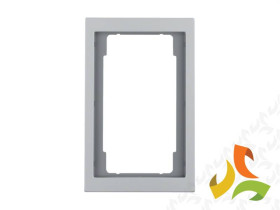BERKER K.5 Ramka z dużym wycięciem aluminium 13097003 HAGER