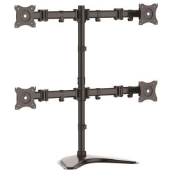 StarTech.com ARMBARQUAD Quad-Monitor Desktop Stand - Articulating