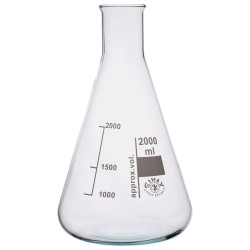 Simax Conical Flask Narrow Neck 2000ml Pack of 6