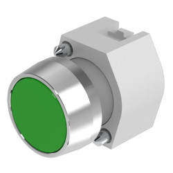 Element wykonawczy przycisku, Siłownik, do uzytku z: Urządzenia przełączające, Szary, 29, Utrzymane