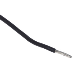 Przewód montażowy 1,3 mm² Czarny Alpha Wire MPPE 16 AWG 600 V dł. 30m 26/0,25 mm +105°C CE, CSA, UL
