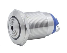 BUZZER Z SYGNALIZACJA SWIETLNA19MM 6-30V