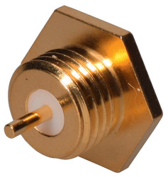 Złącze koncentryczne Montaż na panelu Żeński 50Ω typ złącza Złącze MMBX 12.4GHz