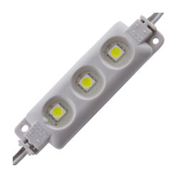 MODUŁ LED-5050 3 DIODY CZERWONY WODOODPORNY