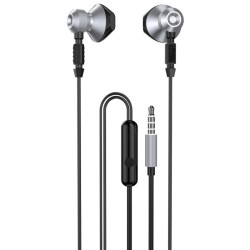 Słuchawki douszne DUDAO Jack 3,5 X2C-Grey Przewodowe