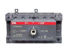 Przełącznik zasilania I-0-II 63A 4P OT63F4C 1SCA105369R1001