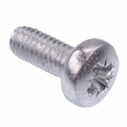 M4 x 10mm Pozidrive Pan Head Machine Screw - Pack of 100