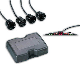 Czujniki parkowania tył przód 8 sensorów LED SPY