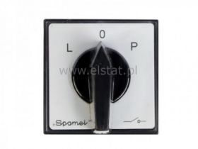 Wyłacznik 25A, 3tory, 3war ( L-0-P ) (64x64mm)