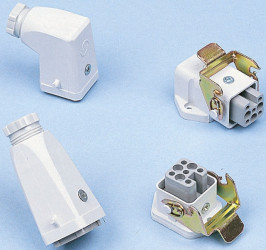 Wzmocnione złącze zasilania 7-pinowe EPIC 10A 250 V Męski PG11