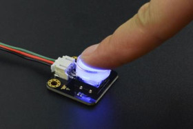 DFRobot Gravity: LED Button - Blue