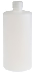 Butelka laboratoryjna 1L typ szyjki Wąska szyjka HDPE typ butelki Butelka do przechowywania