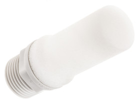 Tłumik hałasu , R 1/2 męskie Gwintowany 1/2 in Żywica SMC