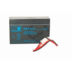 Akumulator AGM 12V/ 0,8Ah MW 0,8-12 MWpower