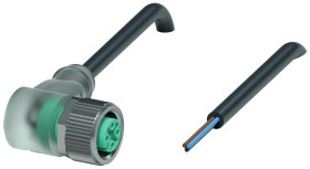 Pepperl+Fuchs 240203 Złącze konfekcjonowane czujnika/aktuatora V1-W-E2-BK2M-PUR-U, piny: 3, 2 m, 1 szt.