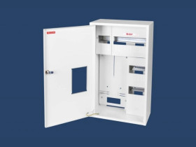 Szafka licznikowa natynkowa/podtynkowa (uniwersalna) 1-licznikowa 3-fazowa 25 modułów plombowana IP30 115mm RU-25P Z O/E