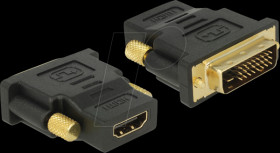 65466 Adaptor DVI 24+1 plug > HDMI jack