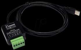 EX-1309-T USB 2.0 to 1 x RS-232/422/485 port, 1.8 meter