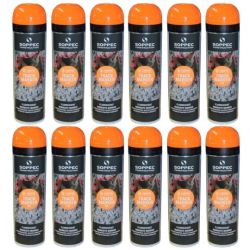 Farba geodezyjna do znakowania pomarańczowa 500ml spray 12 sztuk SOPPEC Track Marker