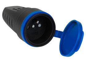 Gniazdo przedłużacza 230V z uziemieniem GN-54 PR hermetyczne