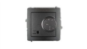 Deco Regulator Temperatury Elektroniczny Z Czujnikiem Powietrznym Grafitowy...