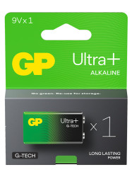 Bateria 6LR61 9V GP Ultra+ Alkaline G-TECH (blister 1szt.)
