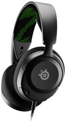 Steelseries Arctis Nova 1X Słuchawki wokółuszne przewód stereo czarny redukcja szumów mikrofonu zestaw słuchawkowy, regu