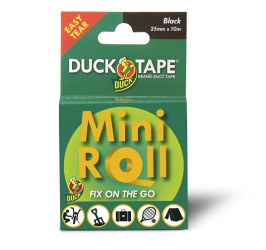 Taśma uszczelniająca do rur Czarny szerokość: 25mm DUCK TAPE Taśma ogólnego przeznaczenia Duck Tape