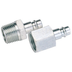 Draper 54414 1/8&quot; Bsp Male Nut Pcl Euro Coupling Adaptor (sold Loose)