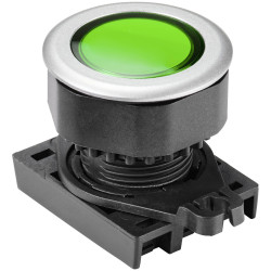 TruComponents 660013 Pushbutton Button Green (transparent)