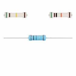 Rezystor 510 KOhm tolerancja 1% precyzyjny moc 3W 510K 5x16mm metalizowany