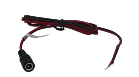 Kabel złącze A: Gniazdo DC złącze B: Bare End 1m