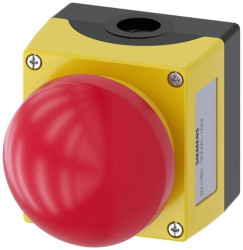 Przycisk bezpieczeństwa kopułowy czerwony w obudowie 1NC 1NO odbl przez pociągnięcie tworzywo SIRIUS ACT 3SU1801-2NG00-2AA2