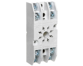 Gniazdo wtykowe do przekaźnika R15 2P szare GZ8 592012