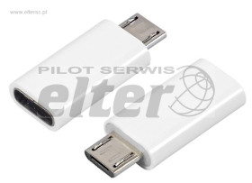 Wtyk microUSB - gniazdo USB-C przejĹ›ciĂłwka