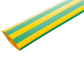 Waz termokurczliwy 38/19 zielono-zolty NA201380E