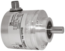 Enkoder przyrostowy przyrostowy HTL odwrócony 500 średnica wału 10mm RS PRO 5 → 30 V DC 8000rpm