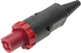 Złącze męskie sieciowe Cliff złącze męskie proste Łączna ilość styków: 3 + PE 20 A czerwony FCR2067 1 szt.