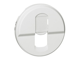 CELIANE Plakietka do gniazd pojedynczych RJ45 biała 068251 LEGRAND