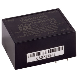 Vigortronix VTX-214-005-303 5W 90-305V Input AC-DC Converter 3.3V