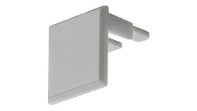 Zaślepka, Srebrna, Do Profilu Led 2192 Häfele Lighting, 83374823