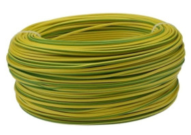 Przewód instalacyjny H07V-K / LgY 6 450V żółto-zielony linka giętka Helukabel 100m