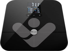 truelife FitScale W7 BT Waga osobowa cyfrowy Zakres pomiaru maks.=180 kg czarny z Bluetooth