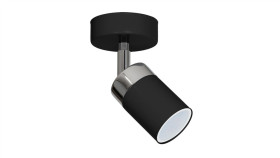 Kinkiet Joker Black 1Xgu10 Mlp910 Milagro