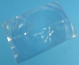 LUPA FRESNELA 12x18cm 5X KARTKA B6