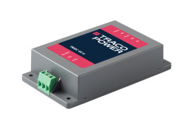 Przetwornica DC-DC, 40W, Uwe 80→ 160 V dc, Uwy 15V dc, Iwy 2.6A Nie, TRACOPOWER Nie
