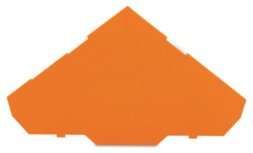 Płytka końcowa i pośrednia Płytka końcowa i pośrednia WAGO Trójpokładowe listwy zaciskowe Mocowanie szynowe