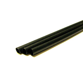 Rurka termokurczliwa 16,0 / 8,00mm - czarna 1 mb